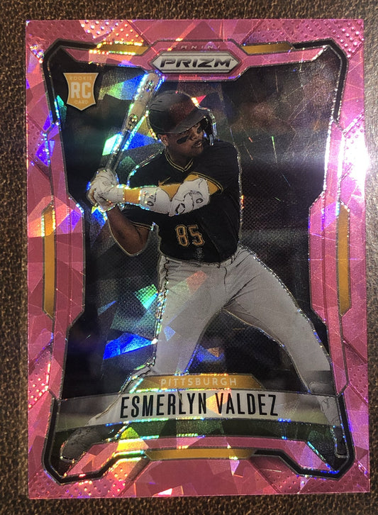 Esmerlyn Valdez - 2026 Panini Prizm - Pink Ice - Pirates