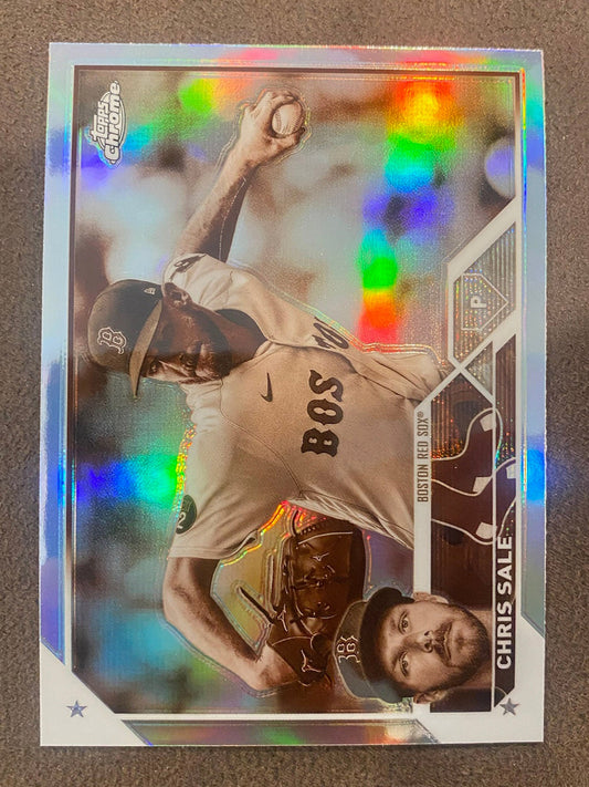 Chris Sale - 2023 Topps Chrome - Sepia Refractors - Red Sox