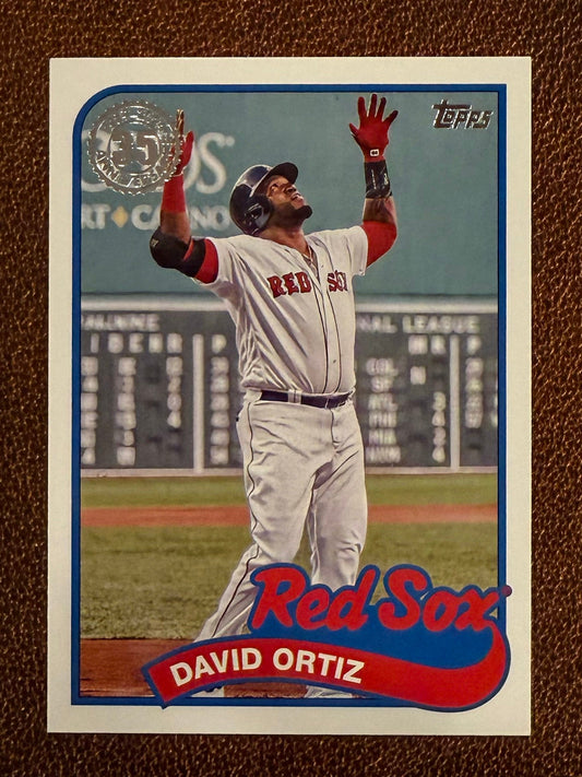 David Ortiz - 2024 Topps Update - 1989 Insert - Red Sox