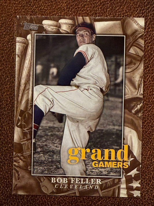Bob Feller - 2024 Topps Series 1 - Grand Gamers - Guardians