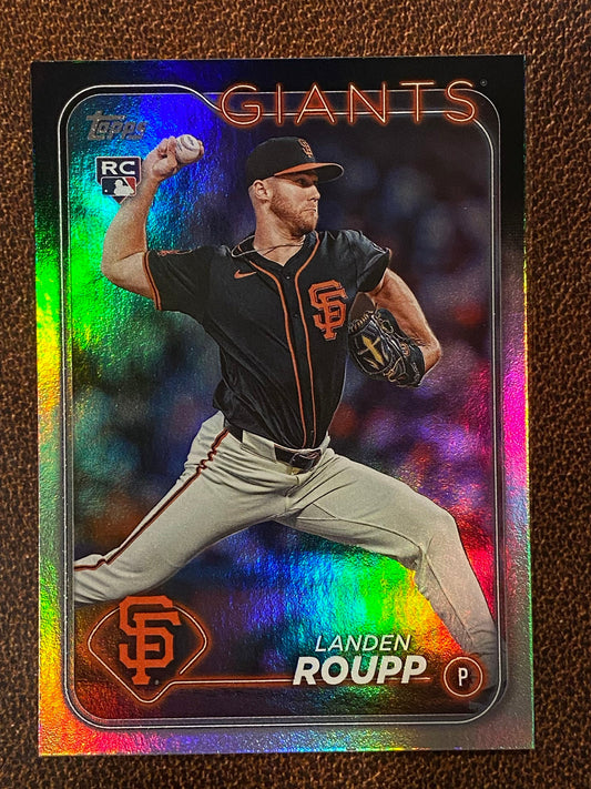 Landen Roupp - 2024 Topps Update - Rainbow Foil - Giants