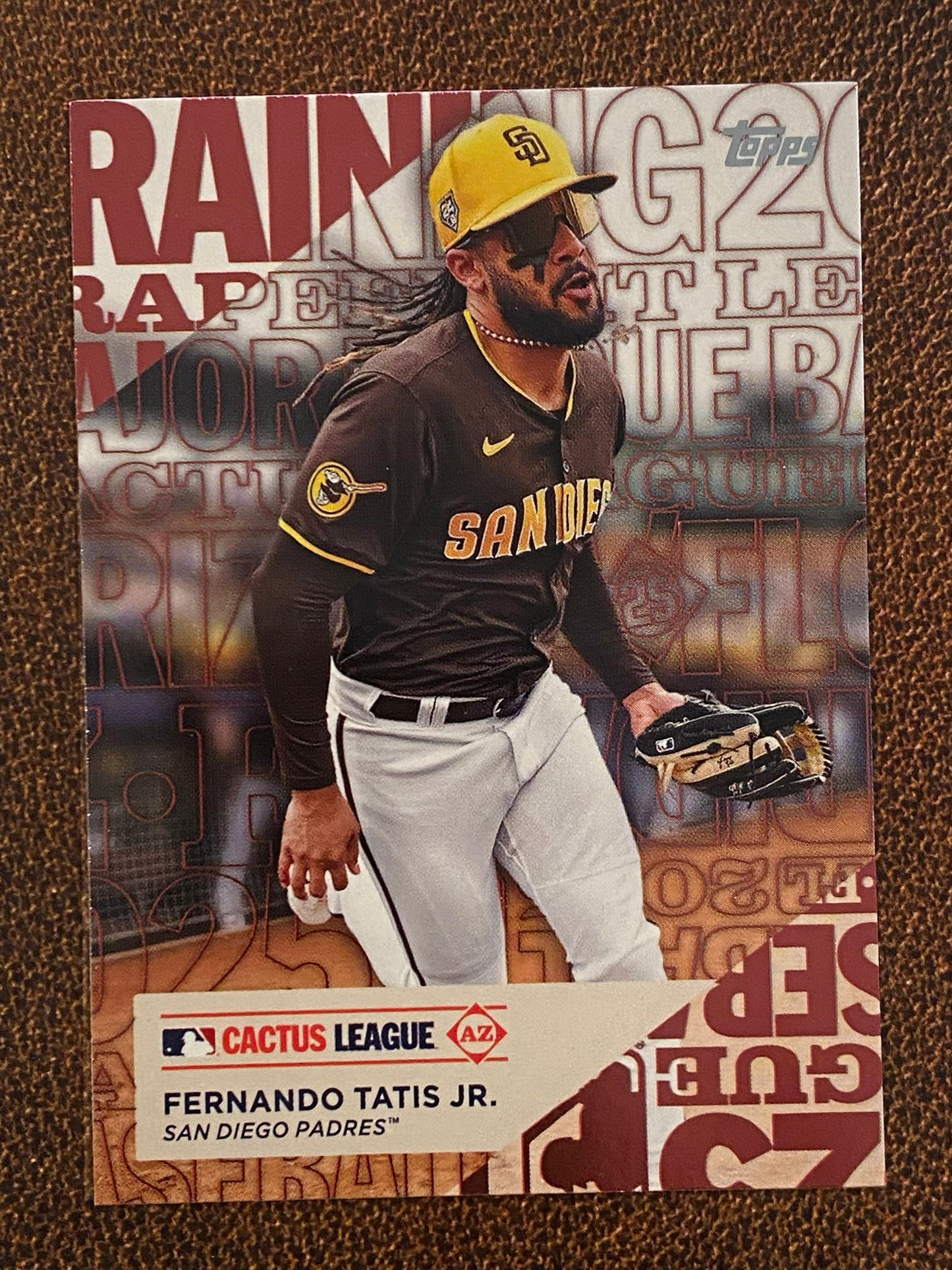 Fernando Tatis Jr. - 2025 Topps Series 1 - Training Ground - Padres