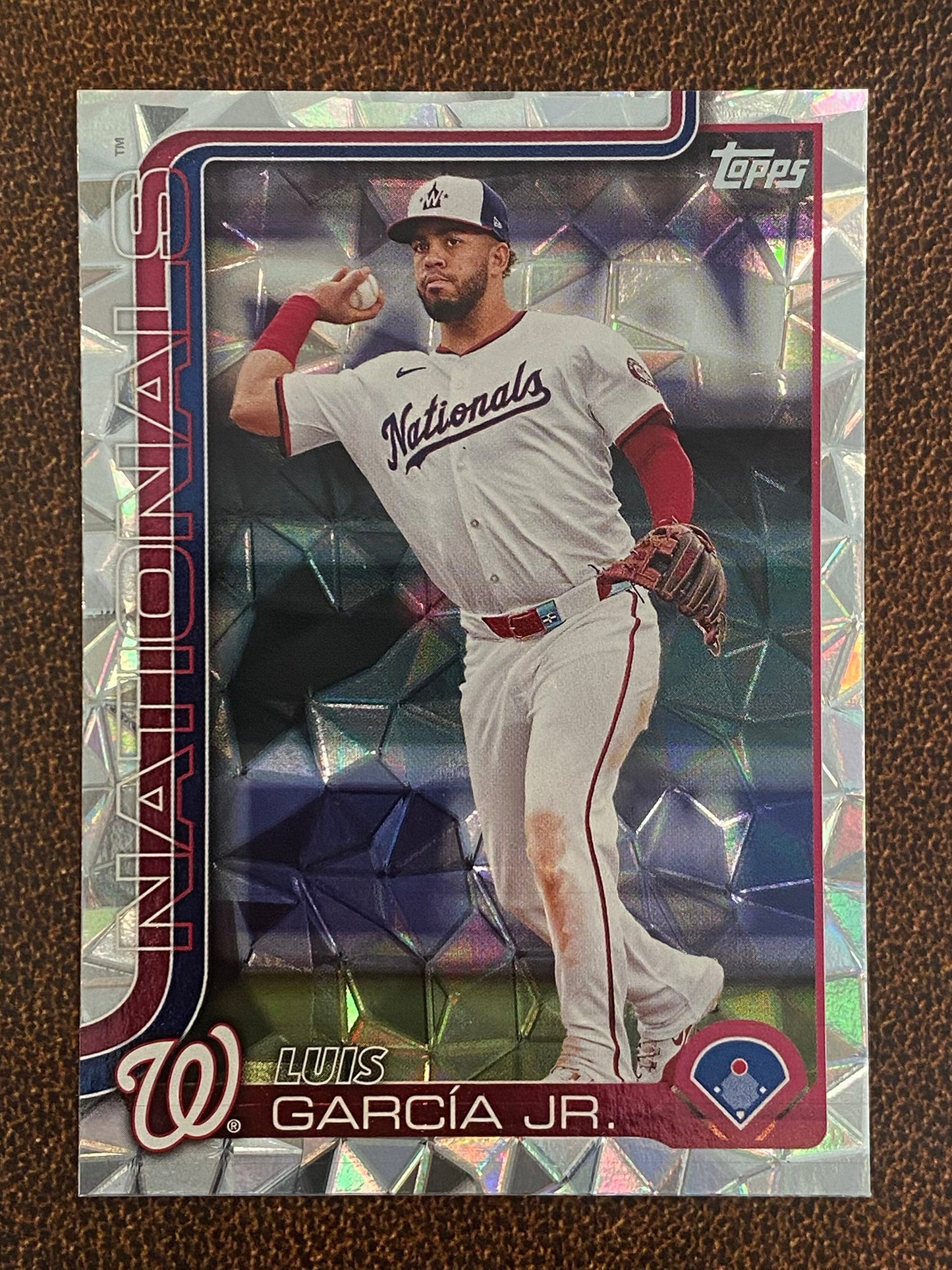 Luis Garcia Jr. - 2025 Topps Series 1 - Diamante - Nationals
