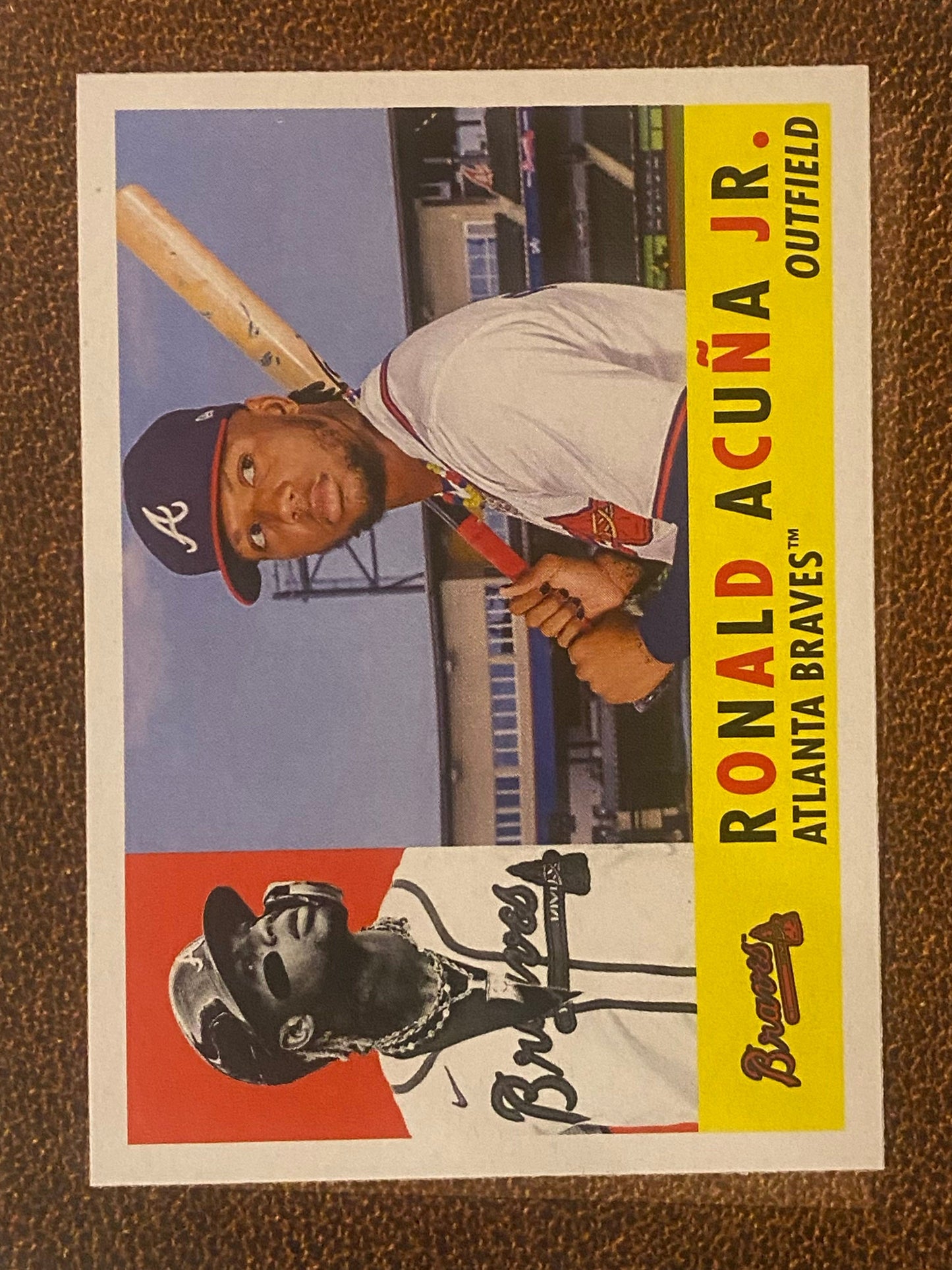 Ronald Acuna Jr. - 2025 Topps Heritage - 25th Anniversary Insert - Braves