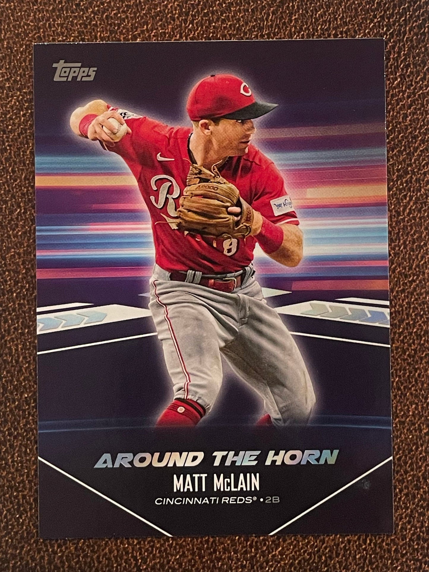 Matt McLain - 2024 Topps Series 2 - Around the Horn Insert - Reds