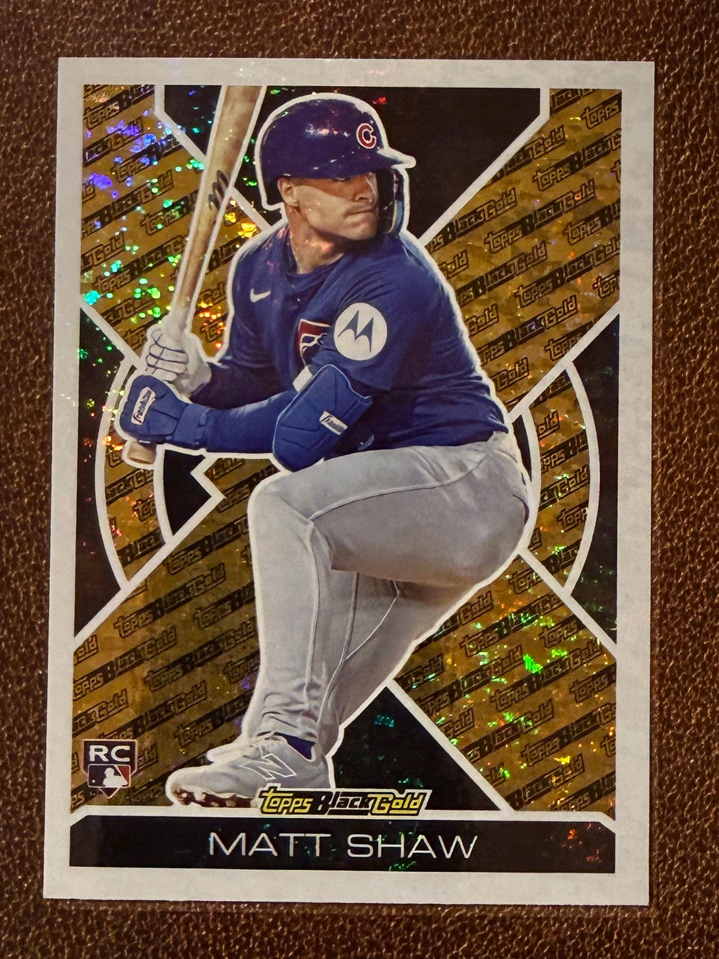 Matt Shaw - 2025 Topps Update - Black Gold Insert - Cubs