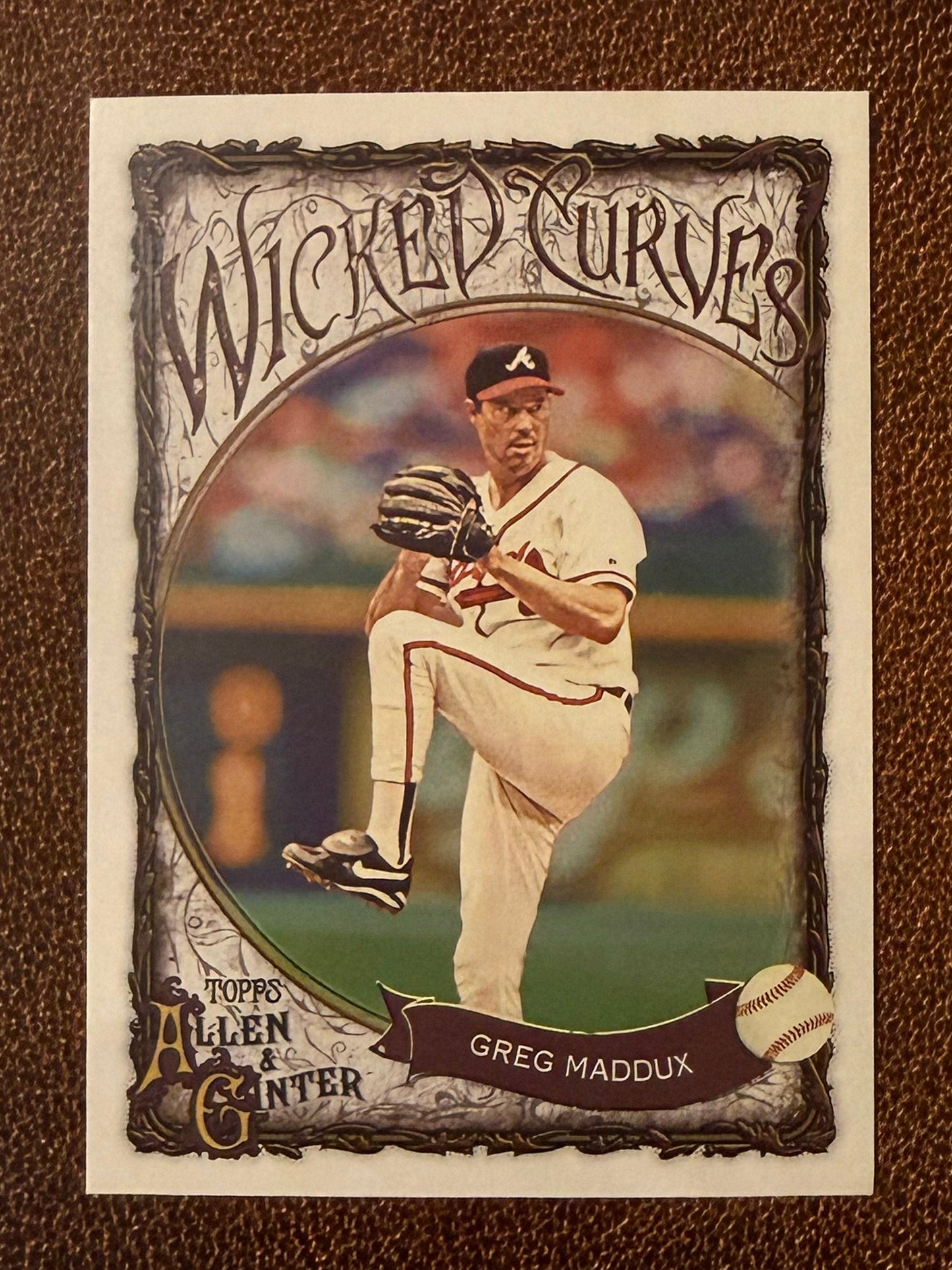 Greg Maddux - 2025 Allen & Ginter - Wicked Curves - Braves