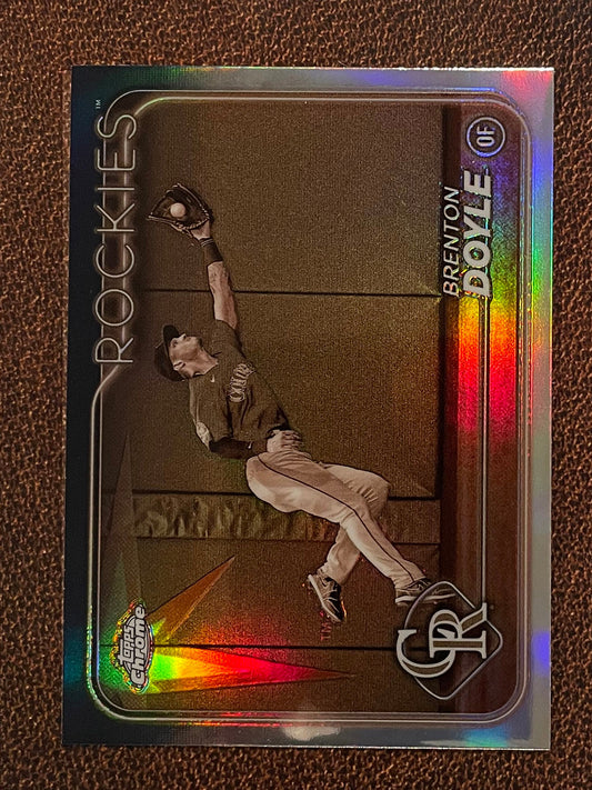 Brenton Doyle - 2024 Topps Chrome - Sepia Refractor - Rockies