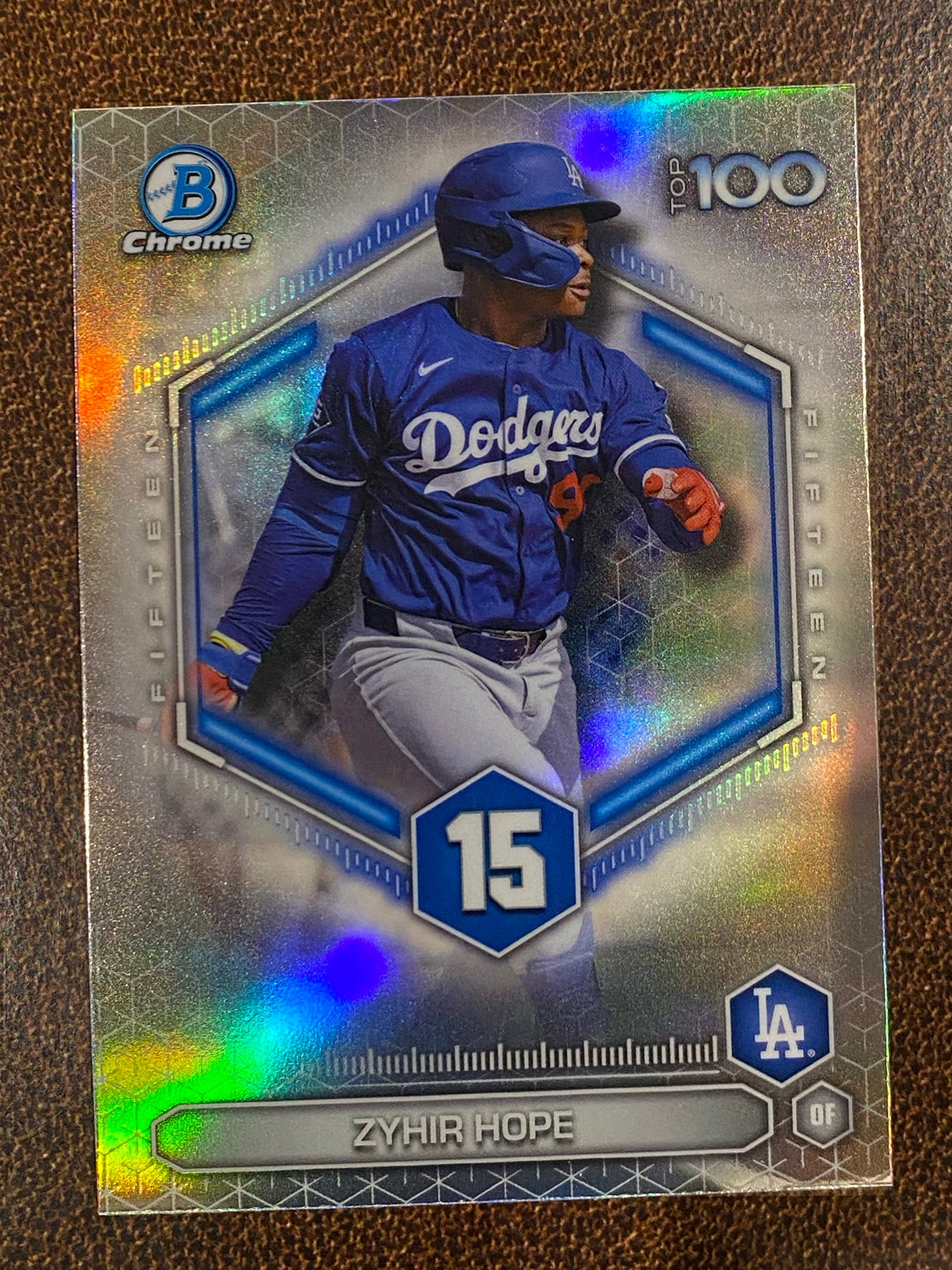 Zyhir Hope - 2026 Bowman - Scouts Top 100 Insert - Dodgers