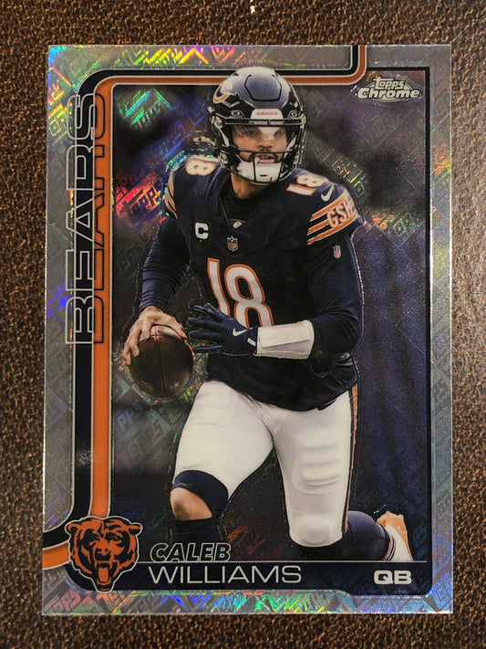 Caleb Williams - 2025 Topps Chrome - Topps Foil - Bears