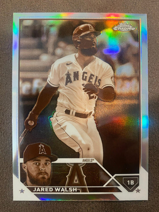 Jared Walsh - 2023 Topps Chrome - Sepia Refractors - Angels