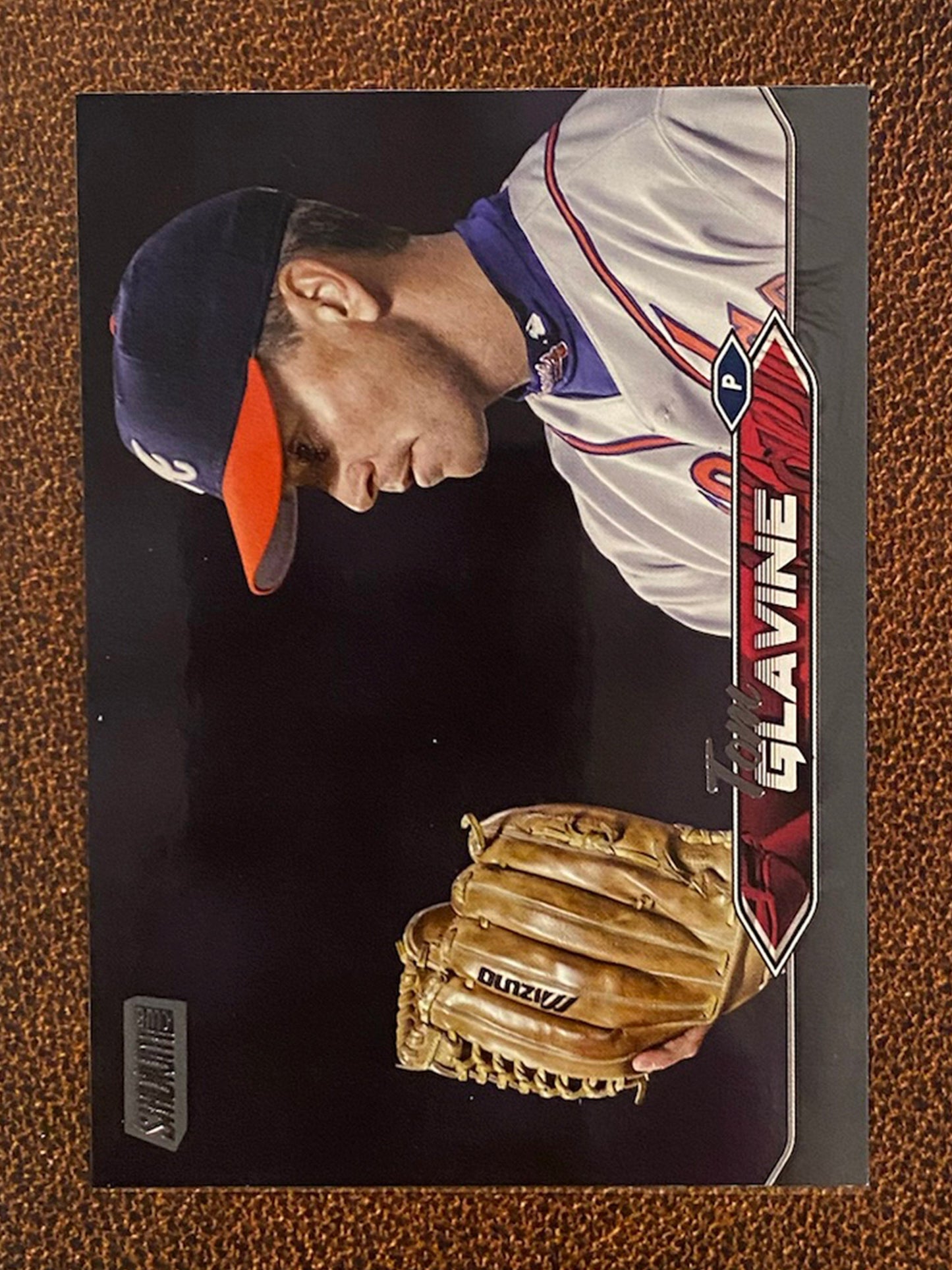 Tom Glavine - 2024 Topps Stadium Club - Black Foil - Braves