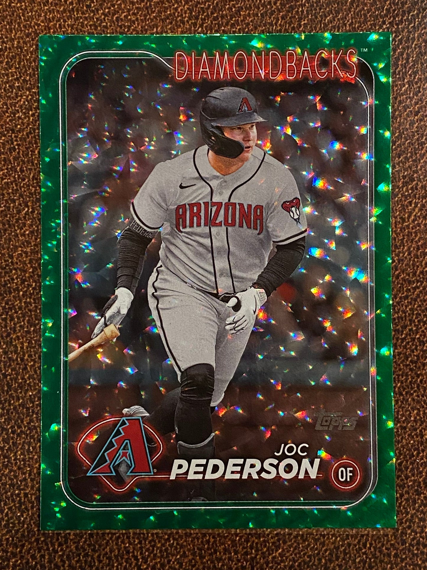 Joc Pederson - 2024 Topps Series 2 - Green Foil /499 - Diamondbacks