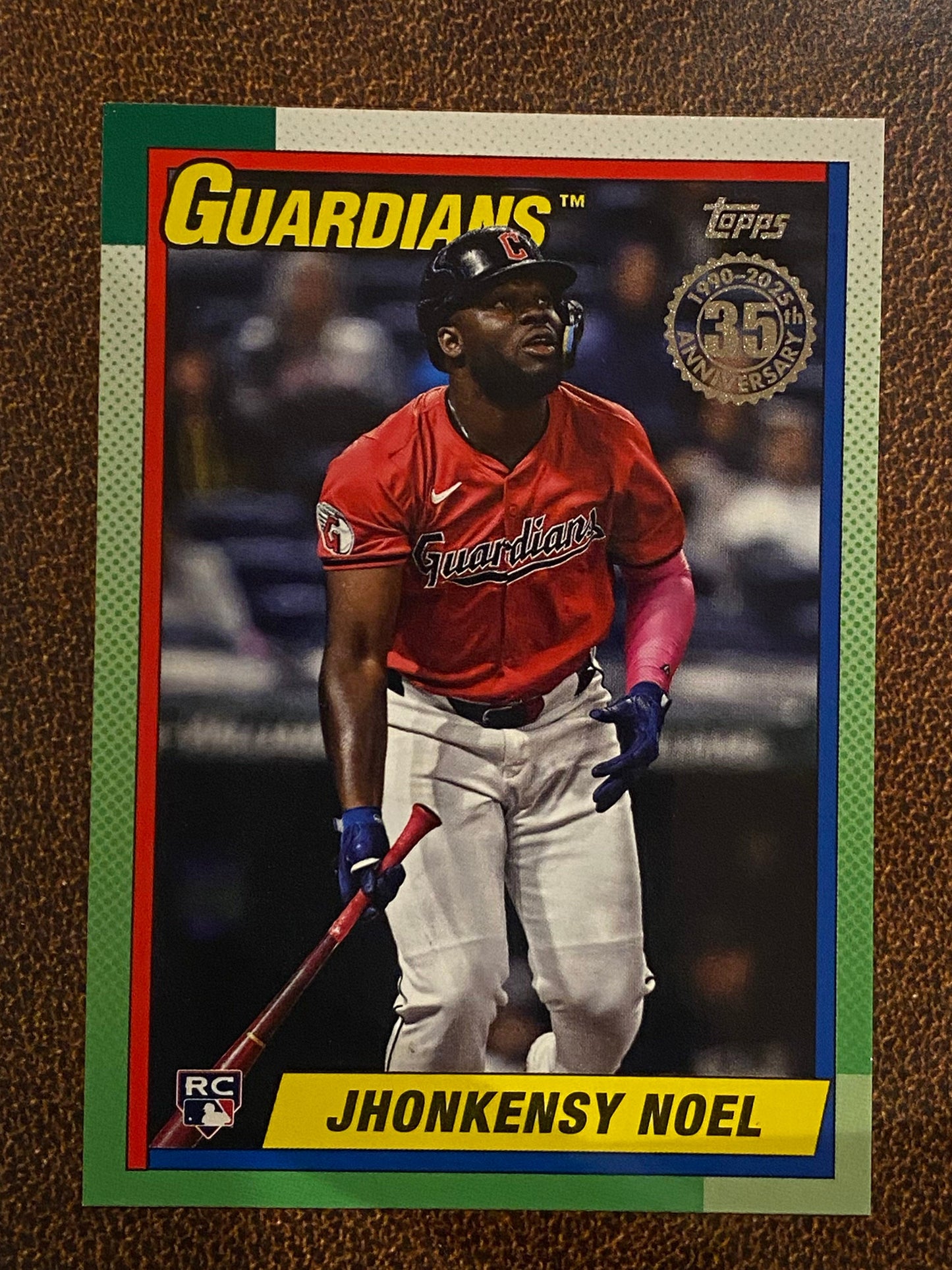 Jhonkensy Noel - 2025 Topps Series 2 - 1990 Insert - Guardians