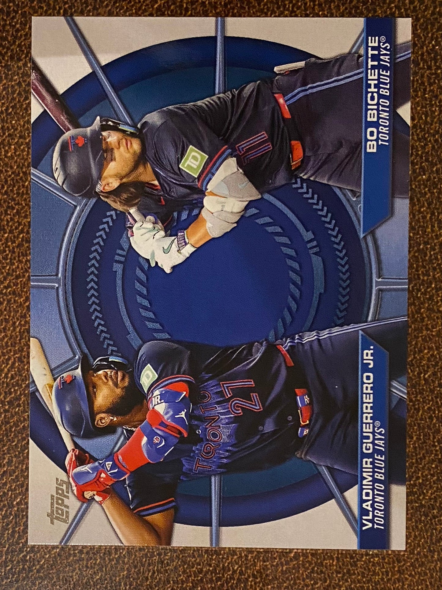 Bo Bichette/Vladimir Guerrero Jr. - 2025 Topps Series 2 - Dynamic Duo Insert - Blue Jays