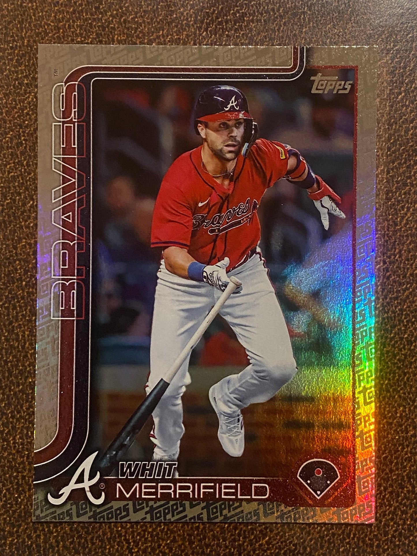 Whit Merrifield - 2025 Topps Series 2 - Fanatics Exclusive Topps Foil Border - Braves