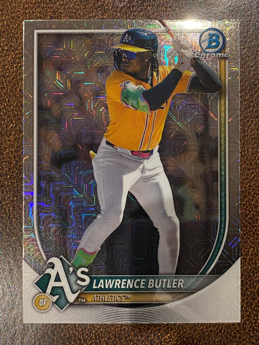 Lawrence Butler - 2025 Bowman Chrome - Mojo - Athletics