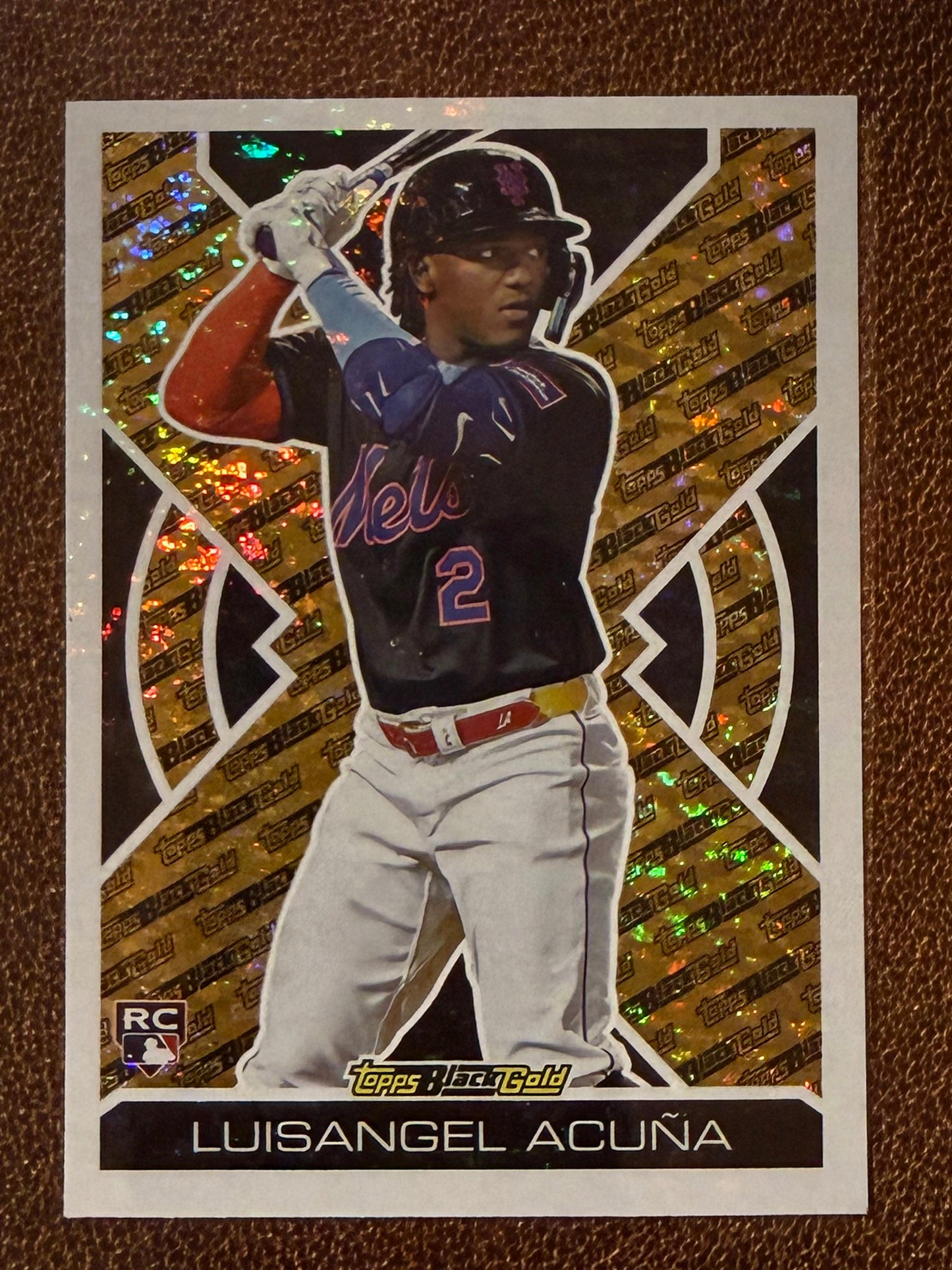 Luisangel Acuna - 2025 Topps Update - Black Gold Insert - Mets