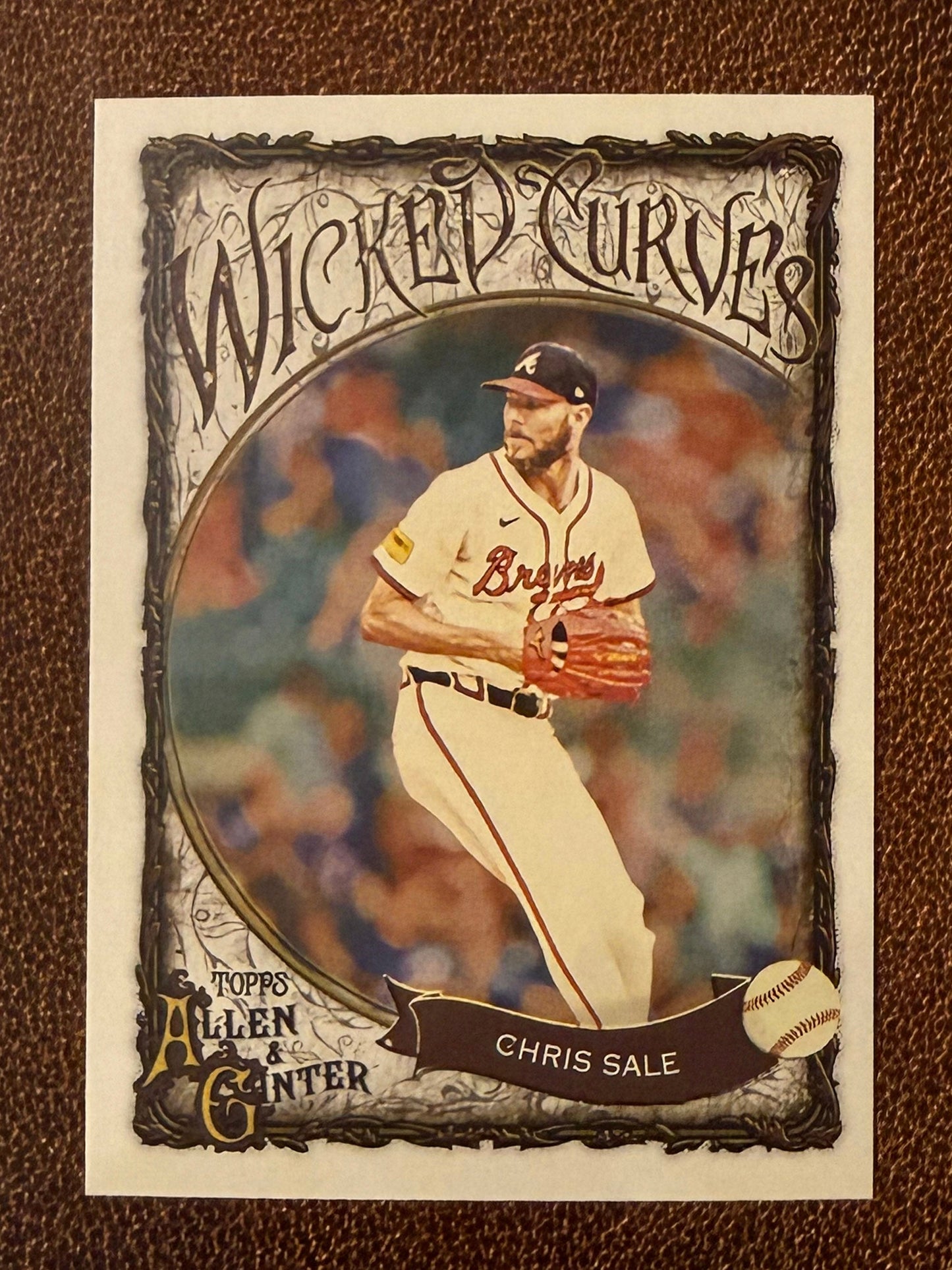 Chris Sale - 2025 Allen & Ginter - Wicked Curves - Braves