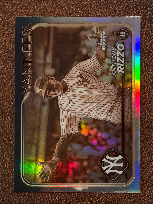 Anthony Rizzo - 2024 Topps Chrome - Sepia Refractor - Yankees