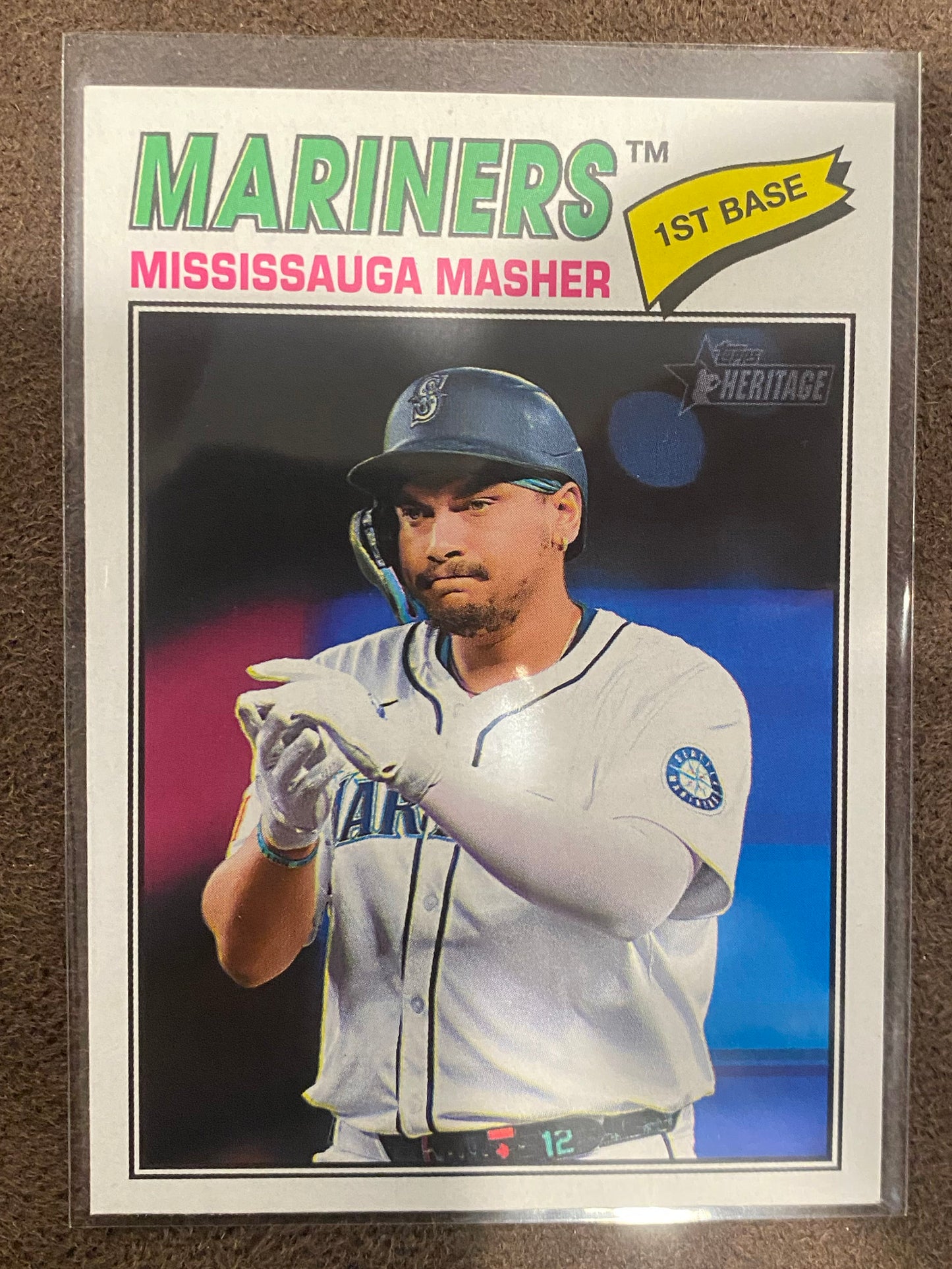 Josh Naylor - 2026 Topps Heritage - Nickname Variation - Mariners