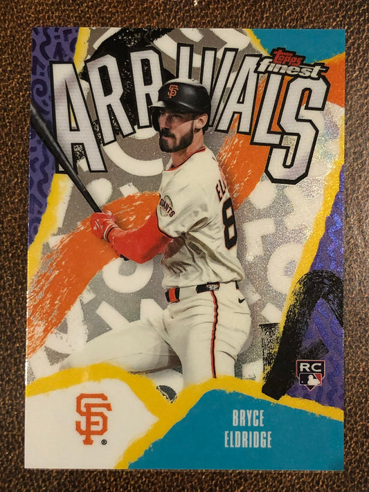 Bryce Eldridge - 2026 Topps Finest - Arrivals - Giants