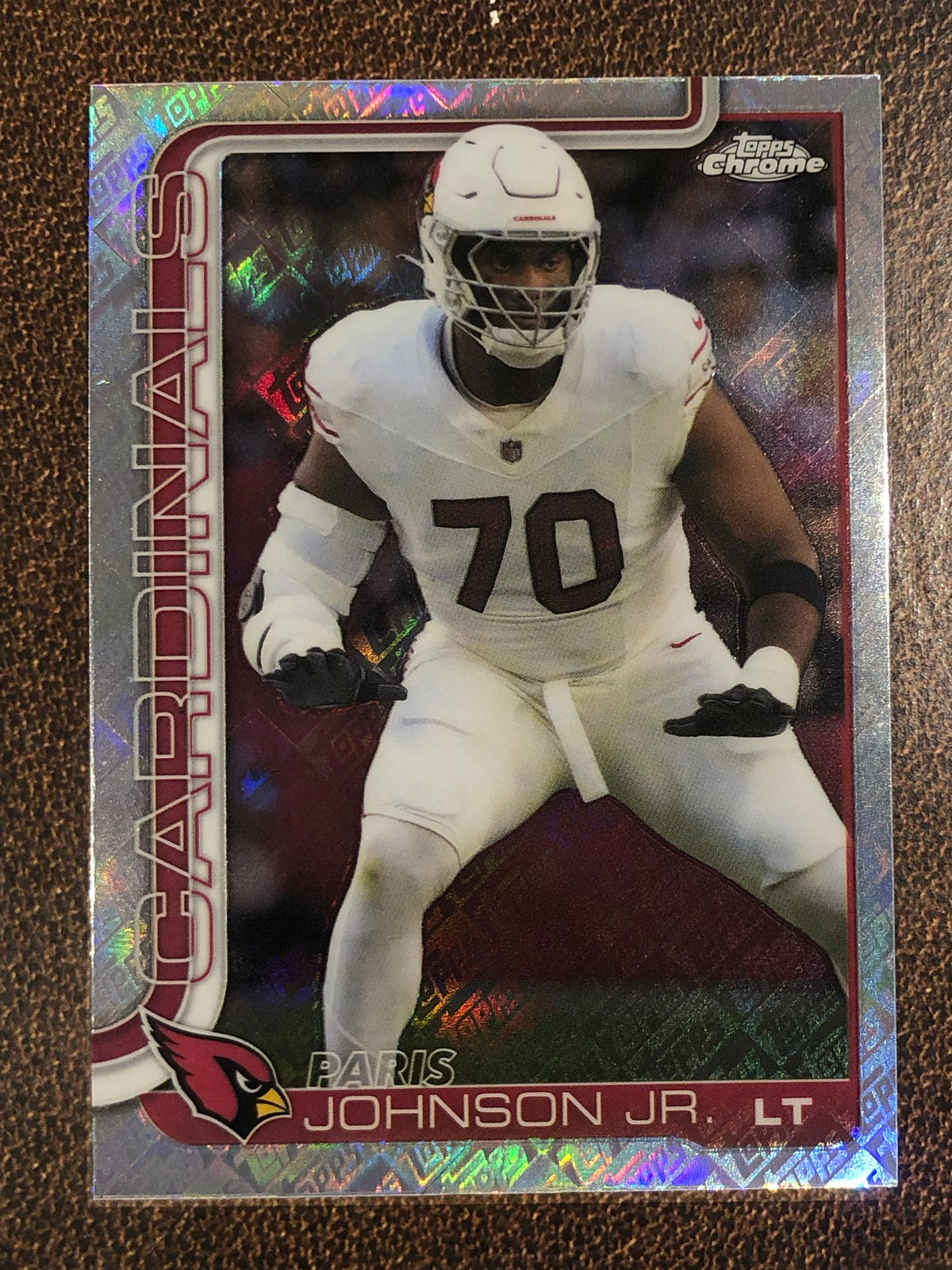 Paris Johnson Jr. - 2025 Topps Chrome - Topps Foil - Cardinals