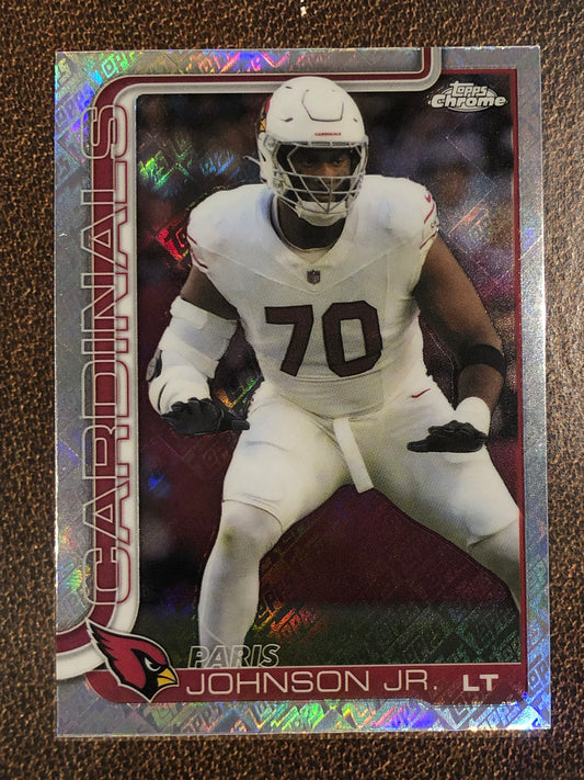Paris Johnson Jr. - 2025 Topps Chrome - Topps Foil - Cardinals