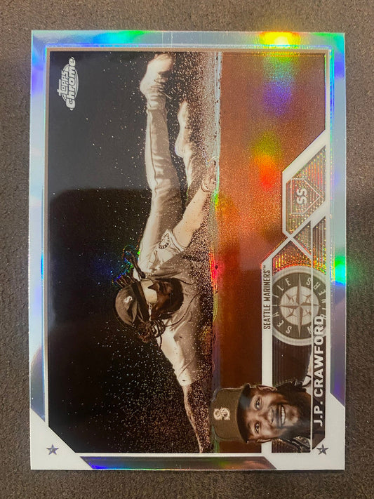 J.P. Crawford - 2023 Topps Chrome - Sepia Refractors - Mariners