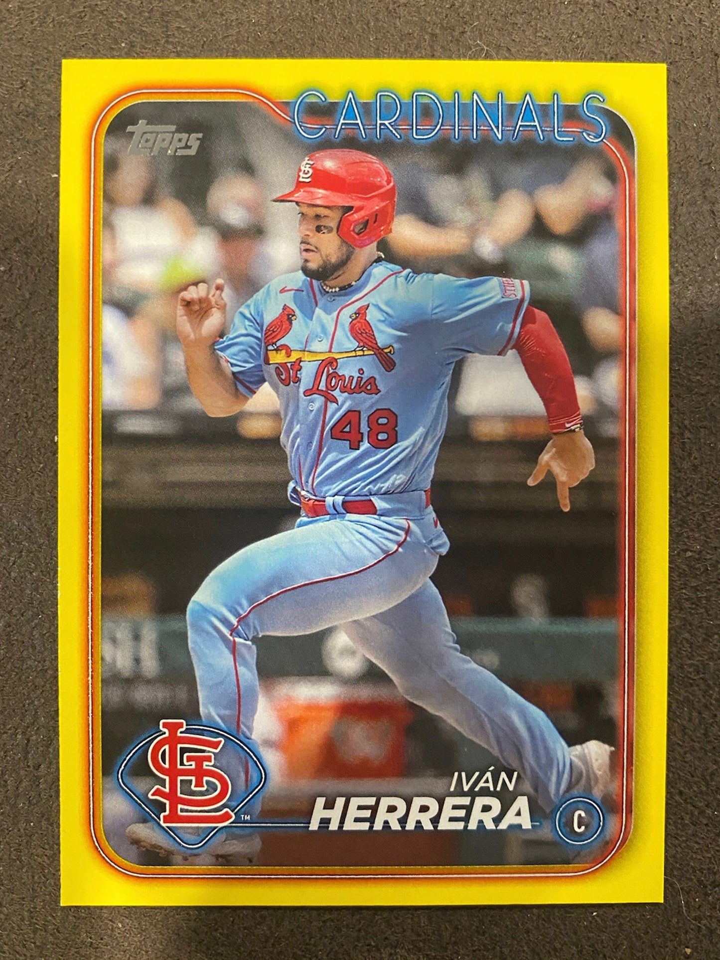 Ivan Herrera - 2024 Topps Series 2 - Yellow Parallels - Cardinals