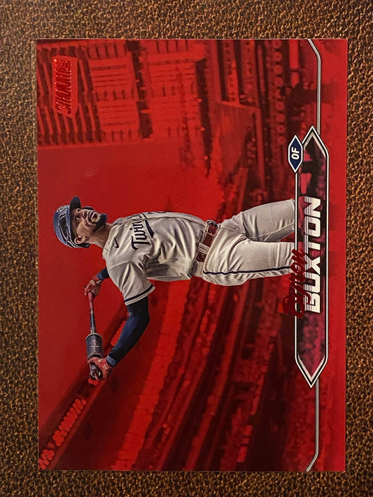 Byron Buxton - 2024 Topps Stadium Club - Red Foil - Twins