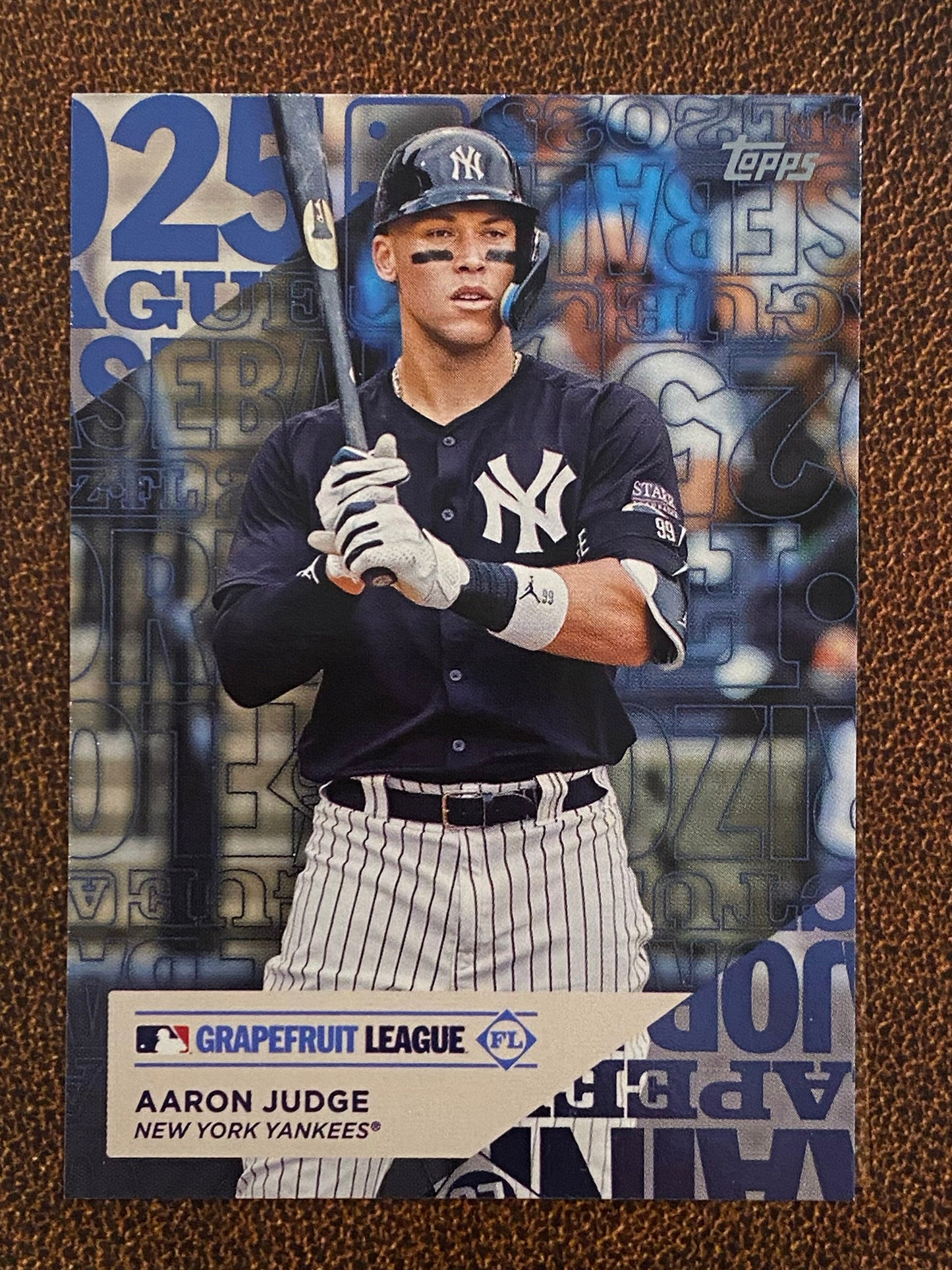 Aaron Judge - 2025 Topps Series 1 - Training Ground - Yankees