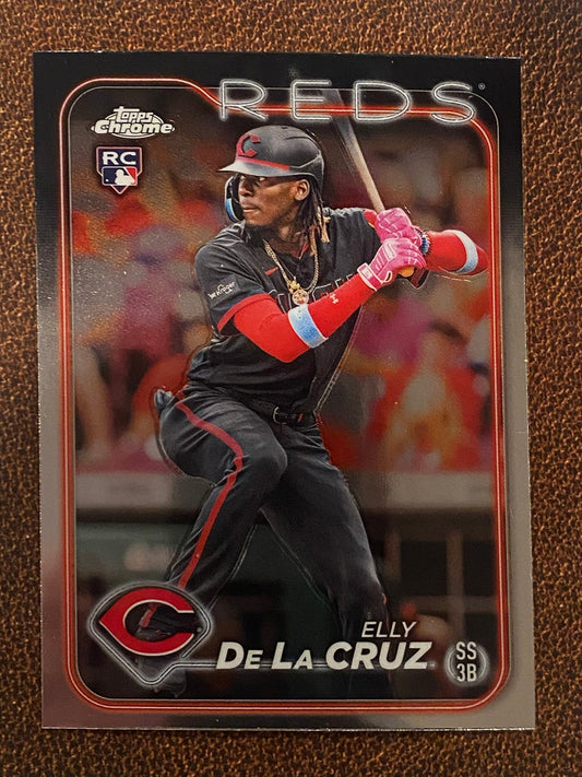 Elly De La Cruz - 2024 Topps Chrome - Base Rookie - Reds