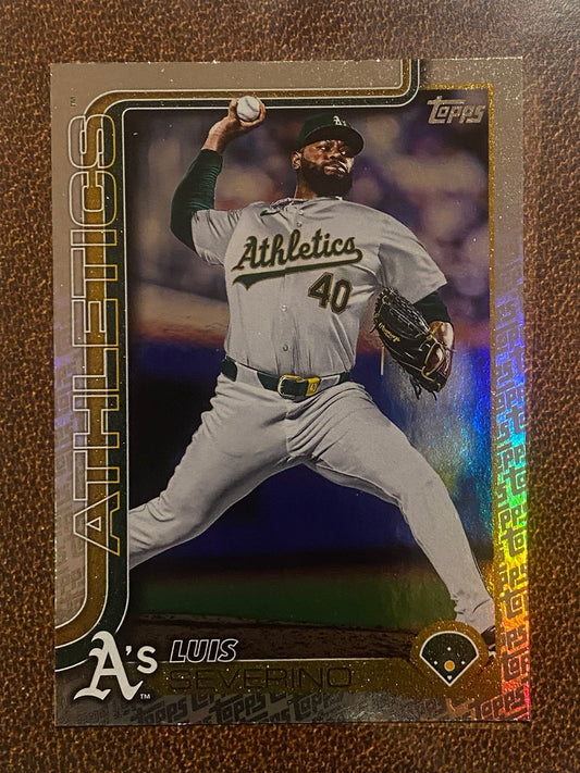 Luis Severino - 2025 Topps Series 2 - Fanatics Exclusive Topps Foil Border - Athletics