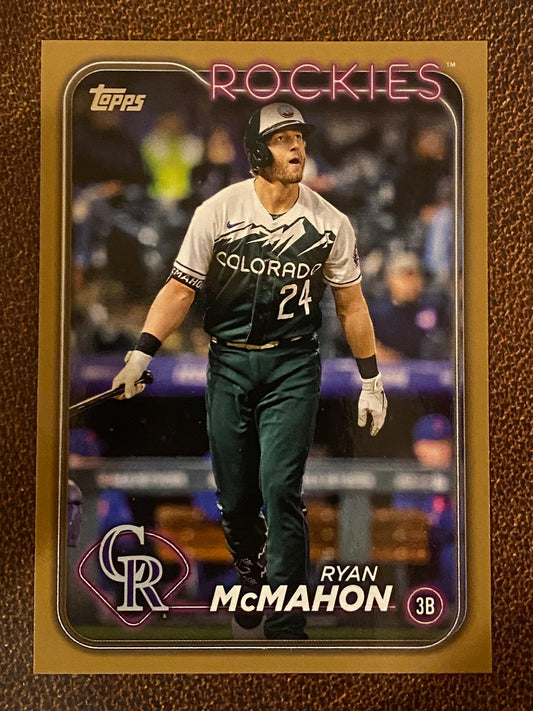 Ryan McMahon - 2024 Topps Series 2 - Gold /2024 - Rockies