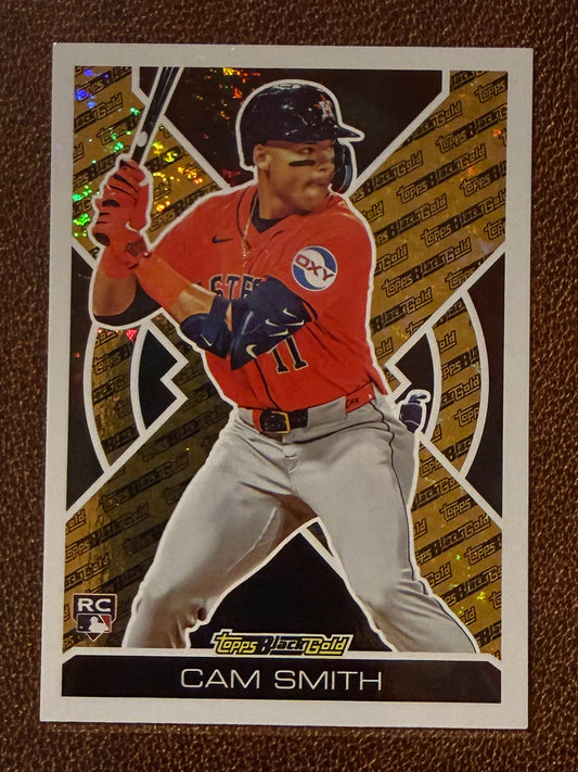Cam Smith - 2025 Topps Update - Black Gold Insert - Astros