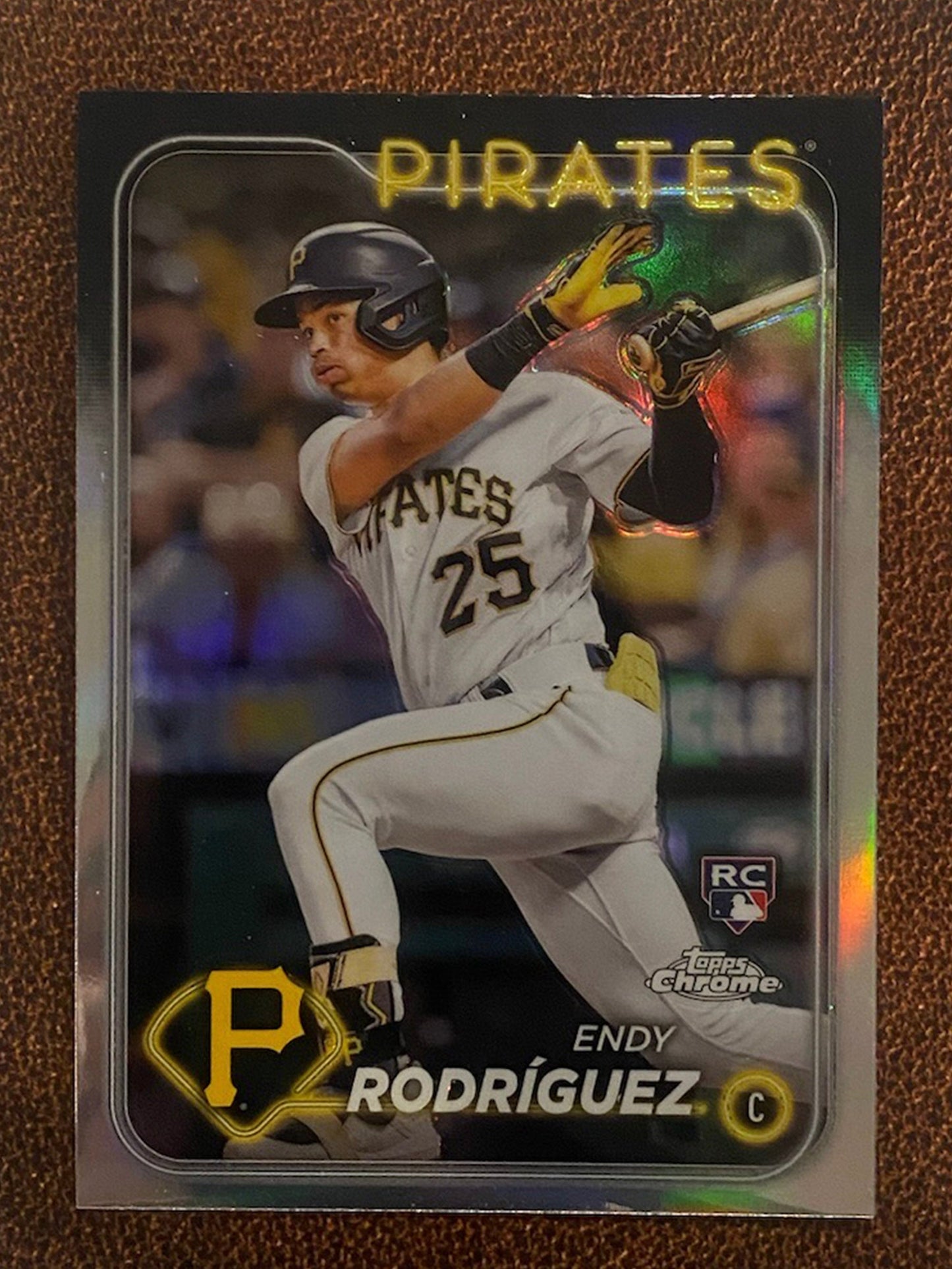 Endy Rodriguez - 2024 Topps Chrome - Refractor - Pirates