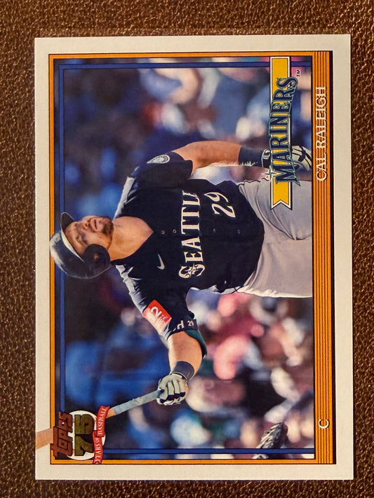 Cal Raleigh - 2026 Topps Series 1 - 1991 Insert - Mariners