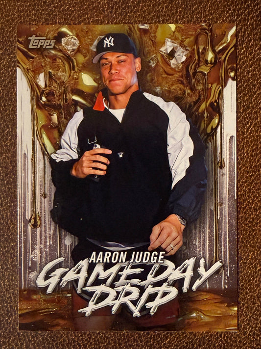 Aaron Judge - 2026 Topps Series 1 - Gameday Drip Insert - Yankees