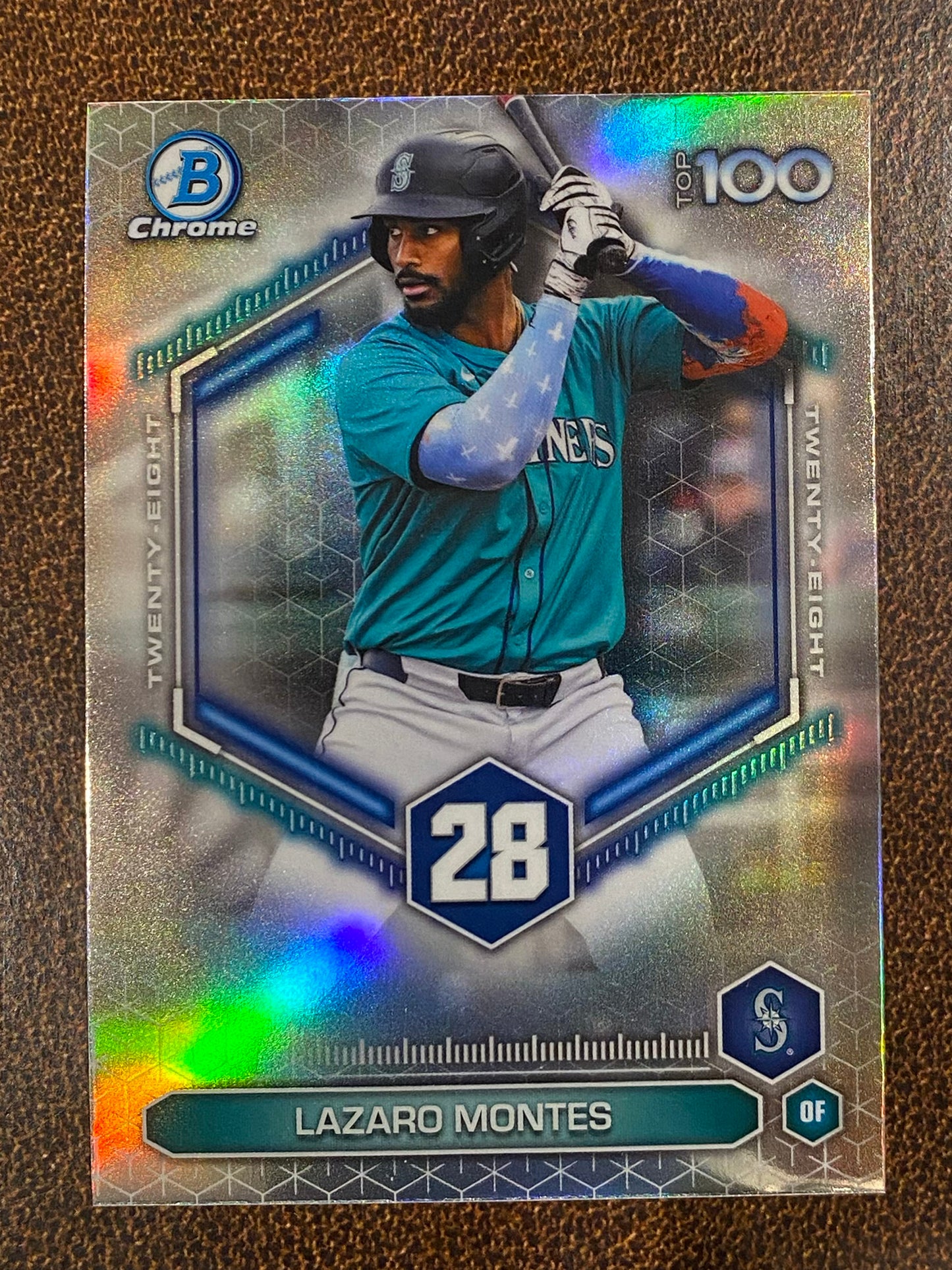 Lazaro Montes - 2026 Bowman - Scouts Top 100 Insert - Mariners