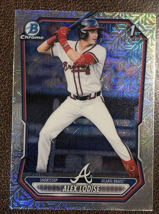 Alex Lodise - 2026 Bowman Chrome - 1st Bowman MOJO - Braves