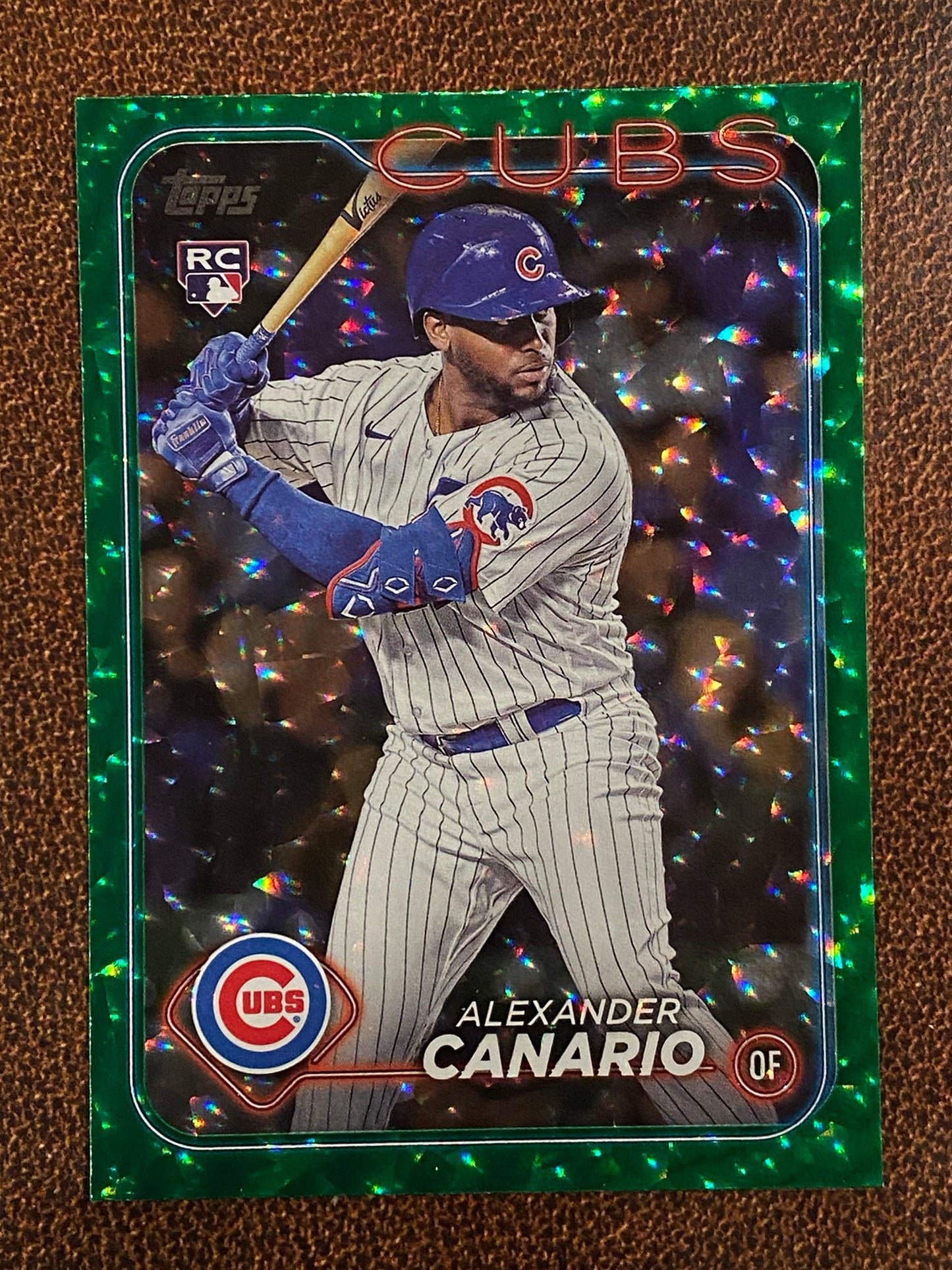 Alexander Canario - 2024 Topps Series 2 - Green Foil /499 - Cubs