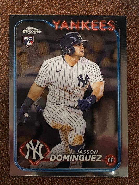 Jasson Dominguez - 2024 Topps Chrome - Base Rookie - Yankees