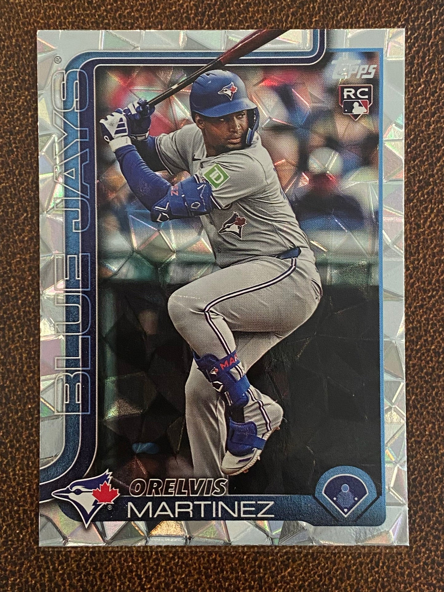 Orelvis Martinez - 2025 Topps Series 1 - Diamante - Blue Jays