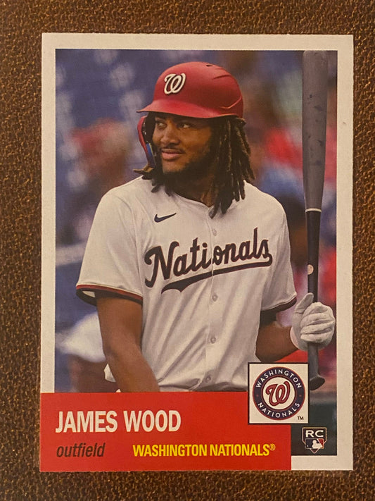 James Wood - 2025 Topps Heritage - 25th Anniversary Insert - Nationals