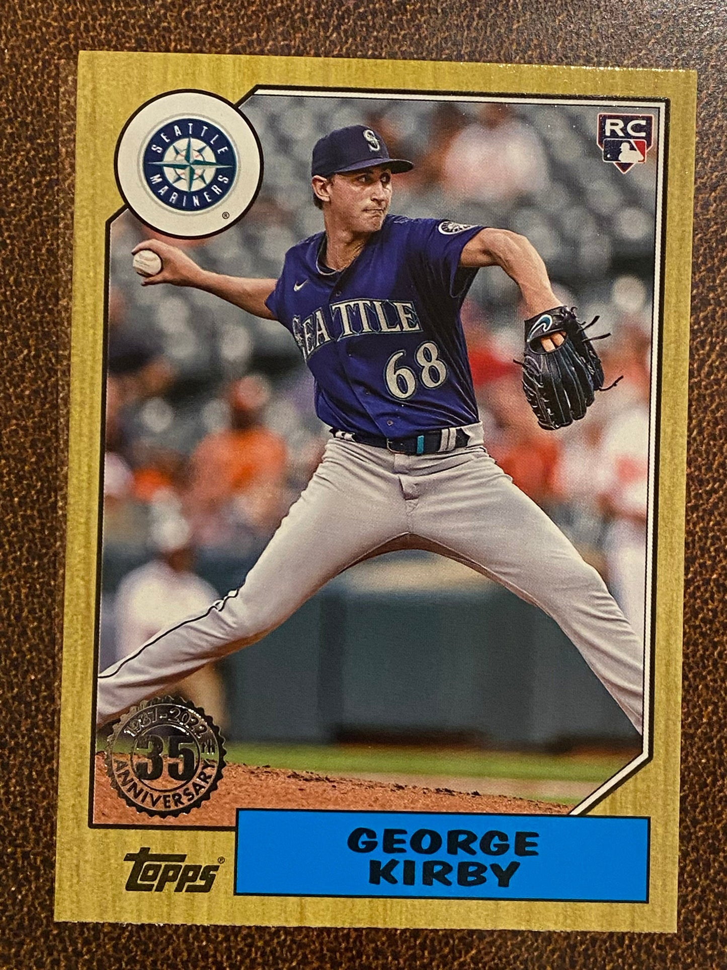George Kirby - 2022 Topps Update - 1987 Insert - Mariners