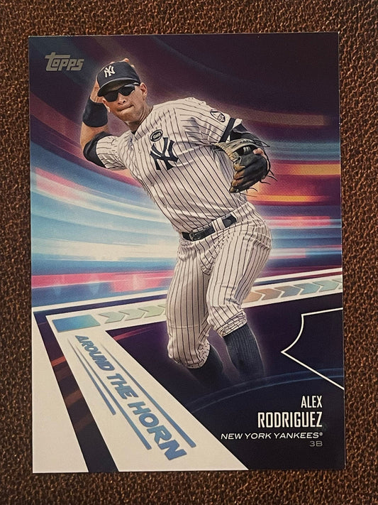 Alex Rodriguez - 2024 Topps Series 2 - Around the Horn Insert - Yankees