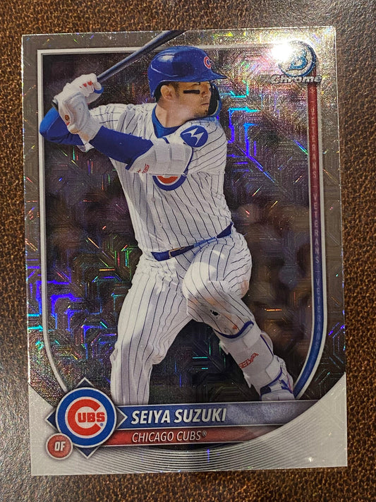 Seiya Suzuki - 2025 Bowman Chrome - Mojo - Cubs