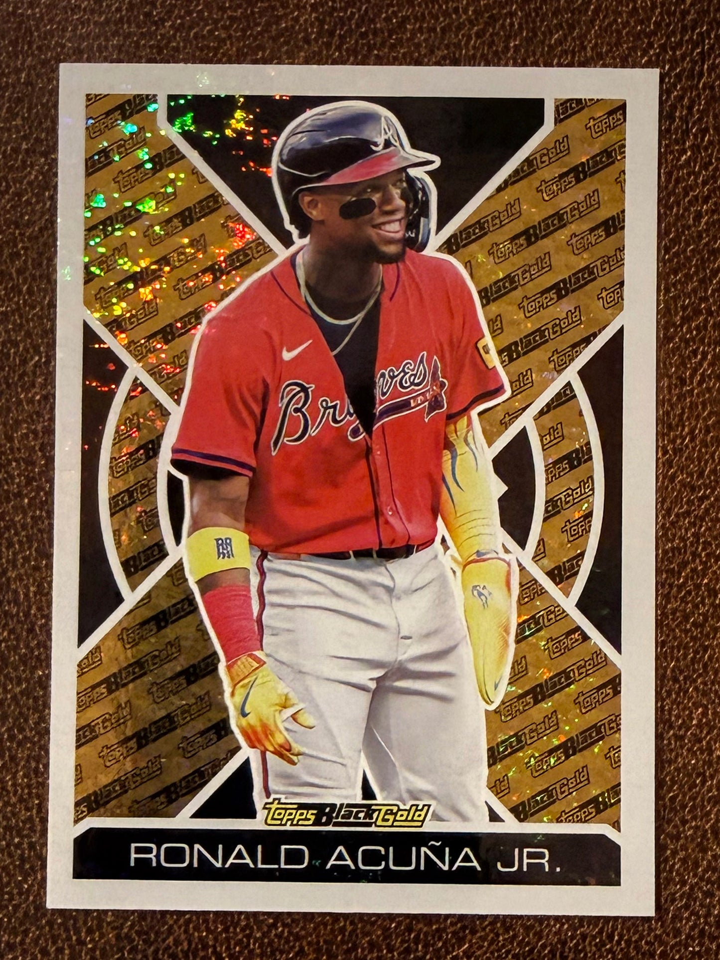 Ronald Acuna Jr. - 2025 Topps Update - Black Gold Insert - Braves
