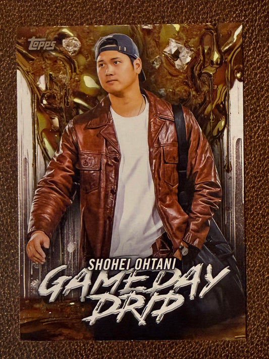 Shohei Ohtani - 2026 Topps Series 1 - Gameday Drip Insert - Dodgers